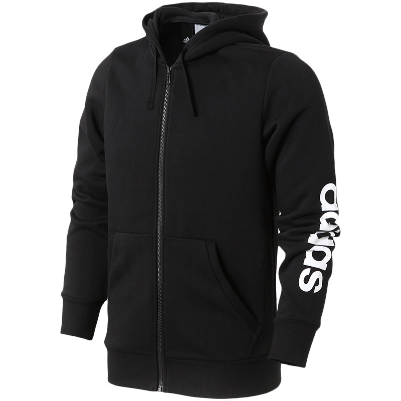 阿迪达斯加绒男服夹克外套开衫休闲运动服BR4058