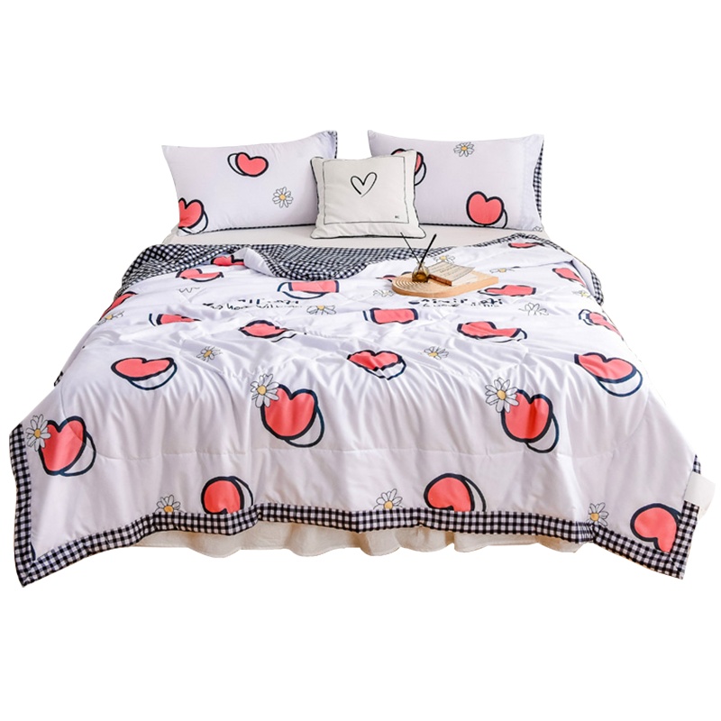 南极人空调被夏凉被水洗棉夏被单人夏季宿舍双人春秋款被子夏天