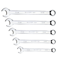 科信(kexin)全抛光铬钒钢两用扳手 开口扳手梅花扳手 30mm KX63030A 1把