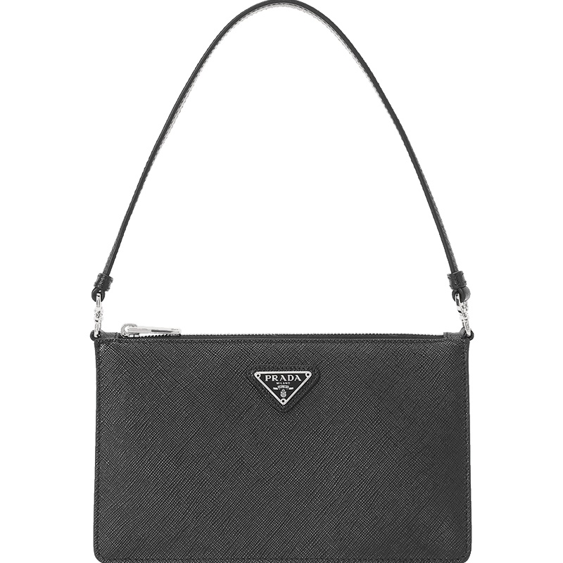 PRADA Saffiano 皮革迷你手袋 1BC155 OOM