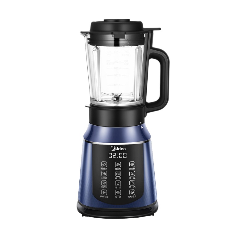 美的(Midea)破壁机家用加热榨汁机豆浆机辅食机绞肉机料理机MJ-PB40E254D
