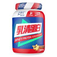 康比特乳清蛋白质粉 健身增健肌粉蛋白粉男女WHEY运动营养粉750g香草味+近效期