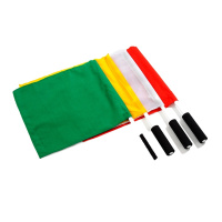 指挥旗手旗（红绿黄白）套装