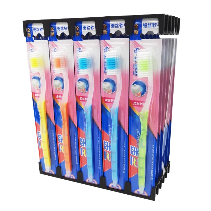 三笑清新倍护四支装牙刷高露洁出品