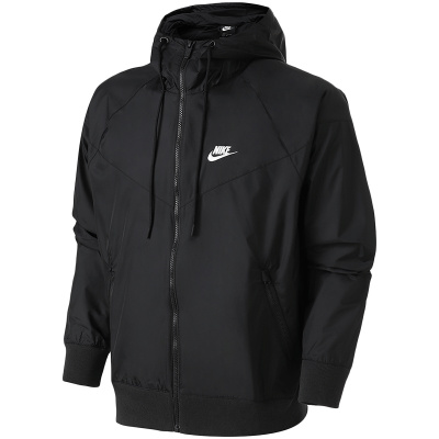 【苏宁自营】nike耐克男外套连帽套头机织风衣休闲运动服ar2192