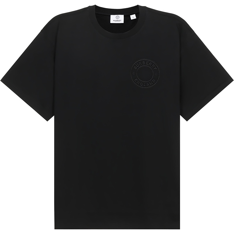 博柏利/巴宝莉 BURBERRY 男士棉质宽松版圆领短袖T恤80422321