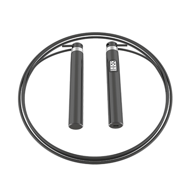 沃莱(ICOMON)RS1949B智能跳绳 运动健身减肥燃脂专业绳子 蓝牙APP记数 成人儿童中考训练电子计数 黑