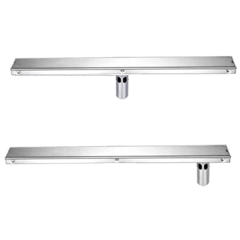 浴室淋浴房长方形长条304不锈钢隐形嵌砖卫生间大排地漏安心抵