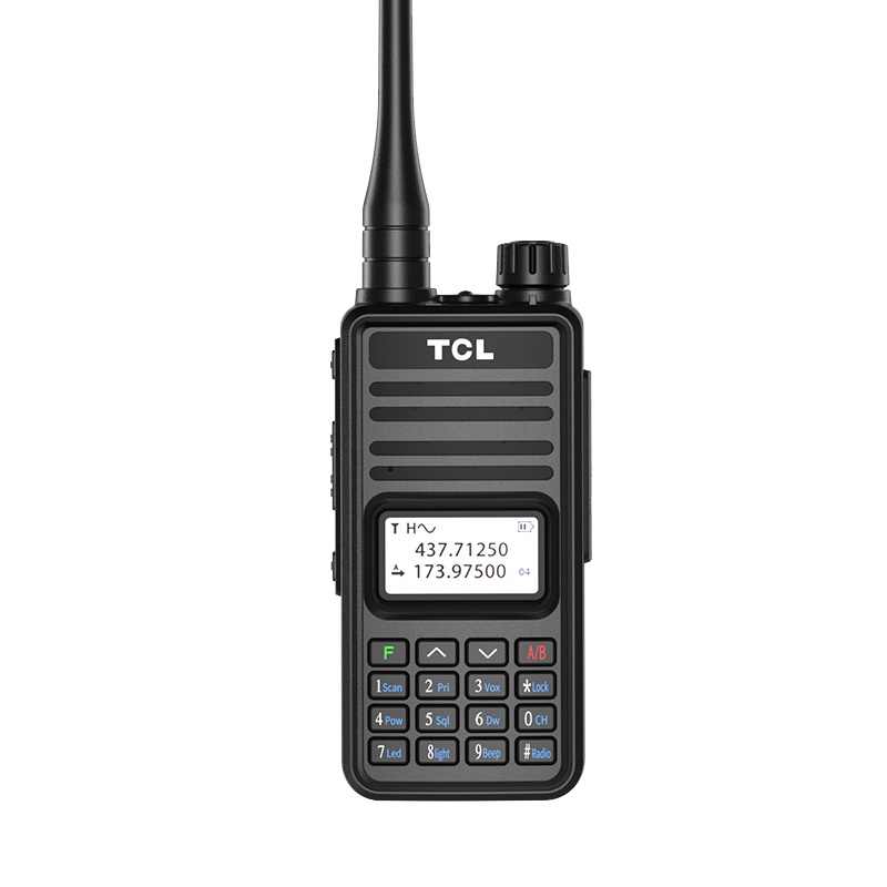 TCL 对讲机HTUV1 专业无线大功率远距离 户外商用民用双频双段 调频对讲机自驾游手台