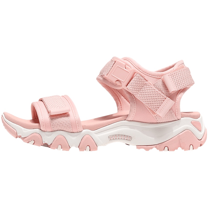 【自营】Skechers斯凯奇女凉鞋D‘lites一字魔术贴熊猫鞋88888160