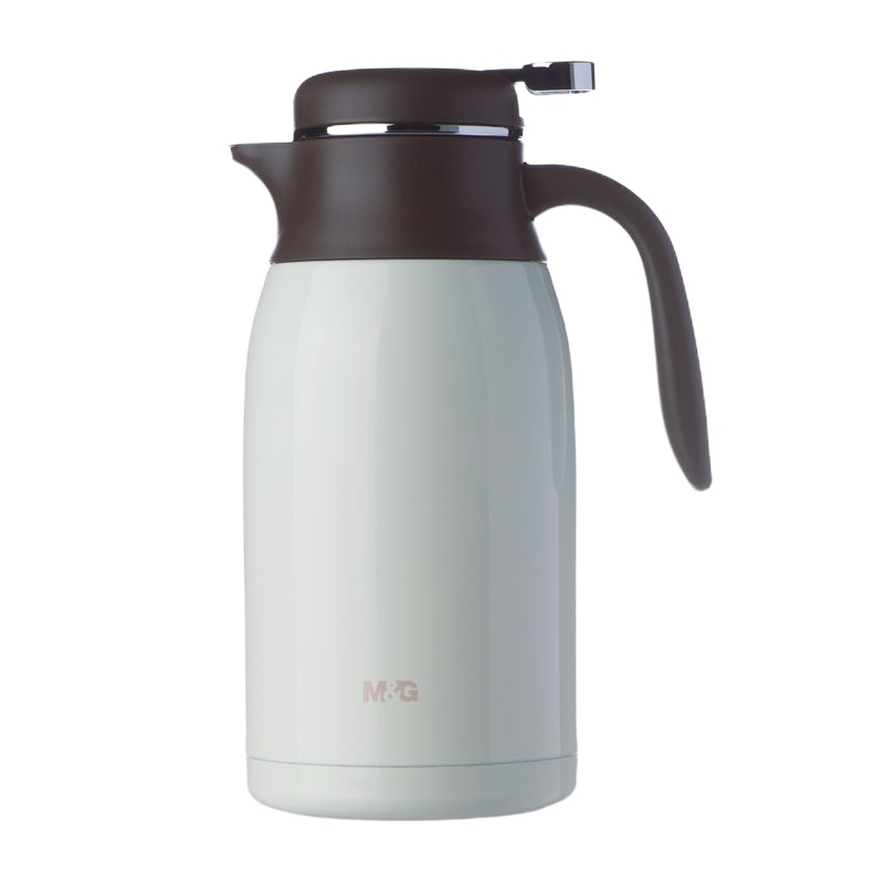 晨光时尚不锈钢真空保温壶2L白ARCN8277 生活用品 餐饮周边 保温杯/壶 单个巨惠装