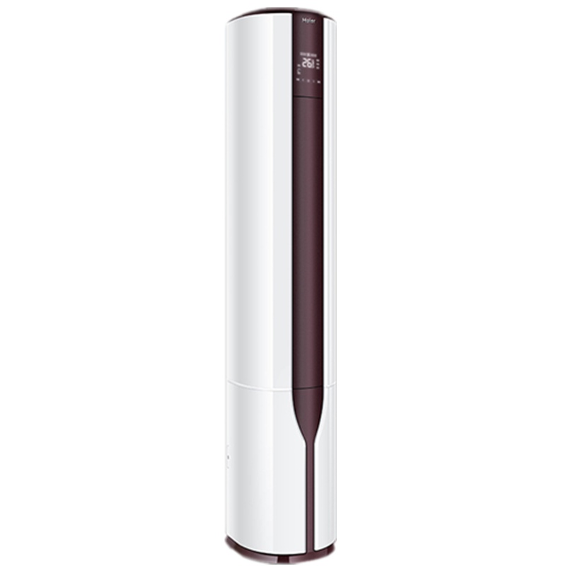 海尔/Haier 变频 KFR-50LW/08EAC23AU1 空调2匹圆柱式柜机 静音节能智能 立柜式客厅家用冷暖
