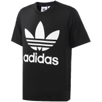 adidas阿迪达斯三叶草运动服男装短袖T恤大LOGO款运动服CW1211