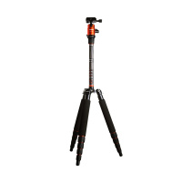 富图宝(Fotopro) X-4CE 碳纤维 轻便携三脚架 相机三脚架