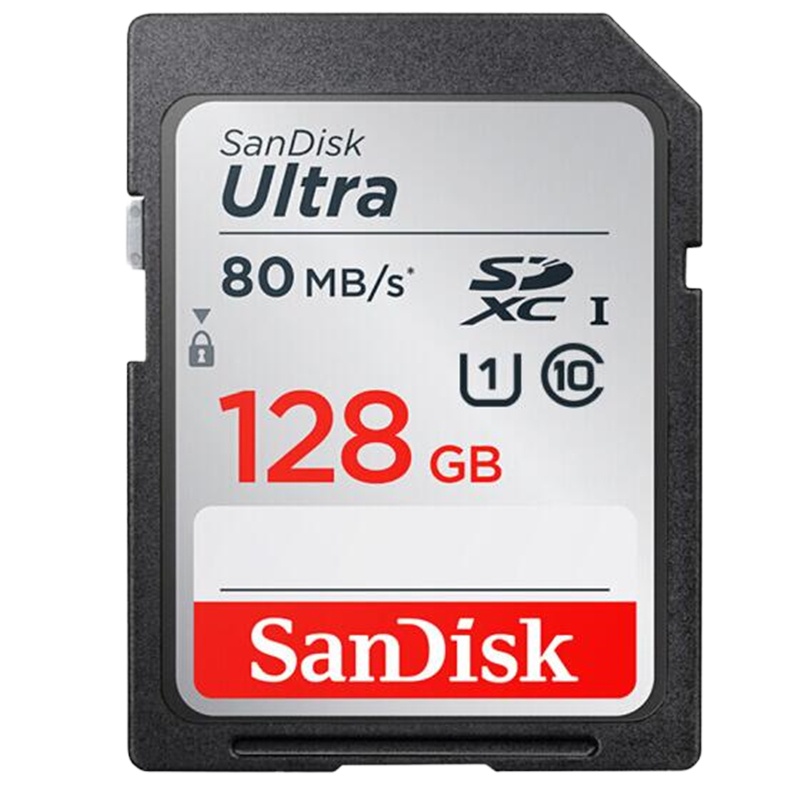 闪迪(SanDisk)128GB SD存储卡 C10 至尊 高速版 读速80MB/s