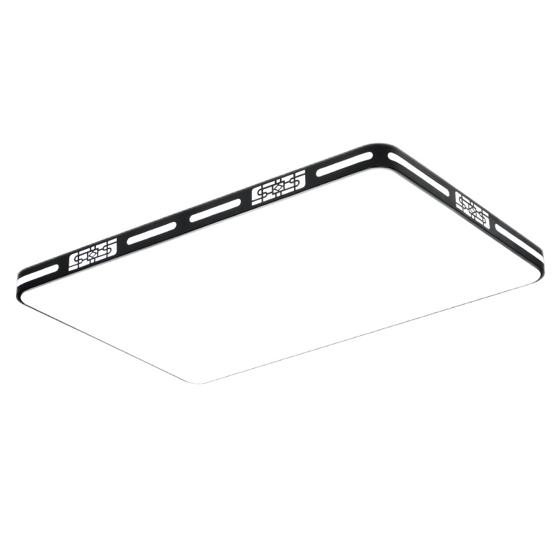 led吸顶灯客厅灯长方形大灯卧室灯室内轻奢高档简约中式灯具新款