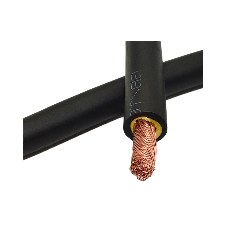 TURMN 国标 50平米纯铜电焊机焊把线 十米