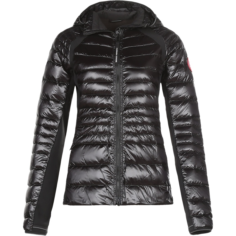 加拿大鹅 CANADA GOOSE 女士 聚酰胺/聚酯纤维修身版鹅绒薄款连帽羽绒服外套2712L