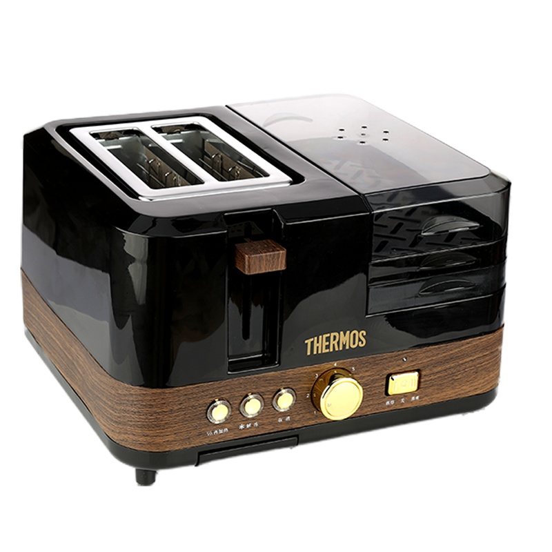 【膳魔师】早餐机烤面包机三明治机面包机松饼机多士炉料理机EHA-5311A-B