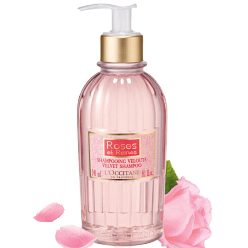 玫瑰花植物精粹养发护发洗发水欧舒丹玫瑰皇后洗发露240ml