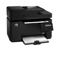 惠普(HP)M128fn黑白激光打印机 多功能一体机 打印复印扫描传真 1台