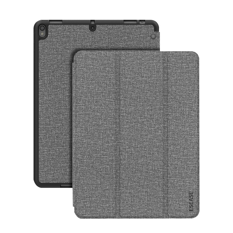ESCASE iPad air3保护套带笔槽2019新款Pro10.5英寸苹果平板电脑壳全包防摔支架智能休眠