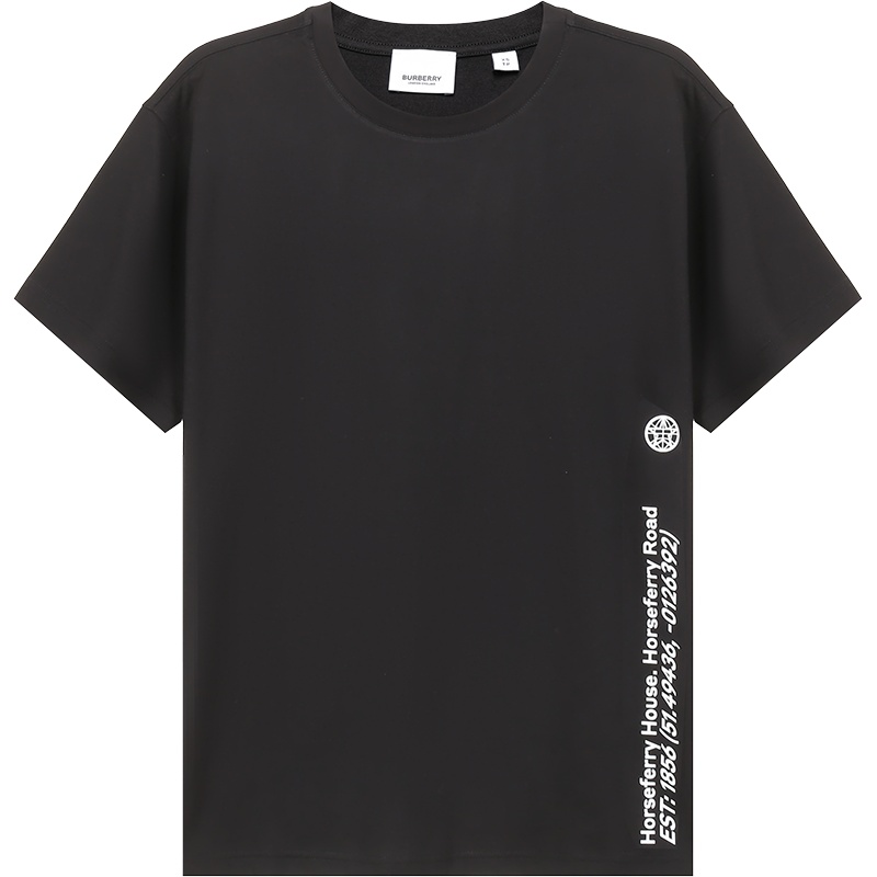 BURBERRY 博柏利 女款 棉质宽松版圆领短袖T恤 80372911