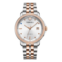 瑞士拓非(TOPHILL)机械机芯男表轻薄防水男士休闲商务手表男全自动学生手表TW067G