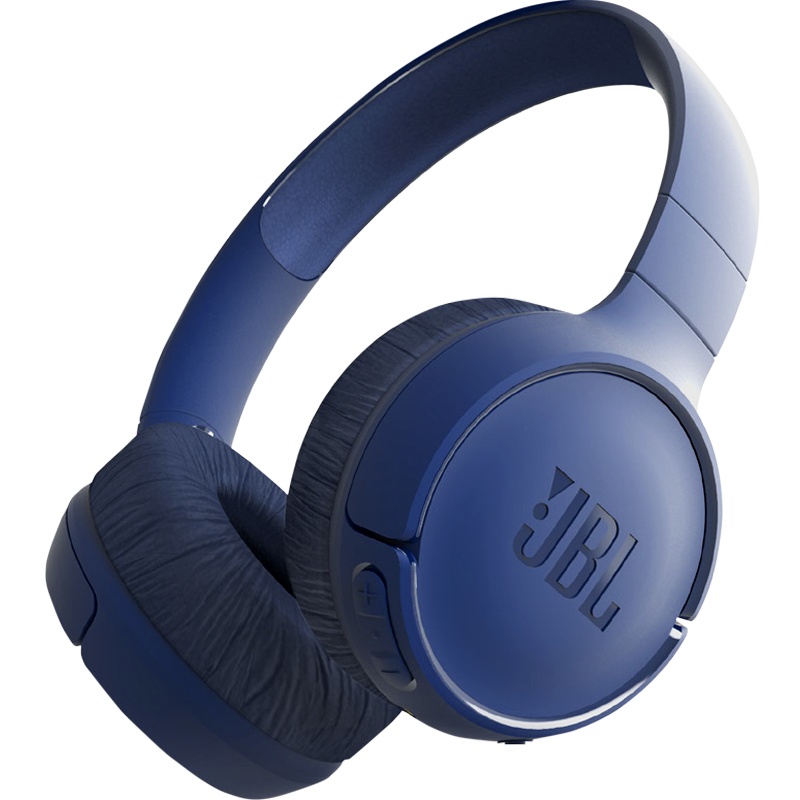 JBL TUNE 500BT 头戴式蓝牙无线音乐耳机 运动耳机+游戏耳机 石墨蓝
