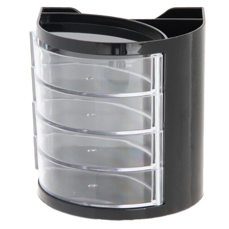 得力(deli) 多功能笔筒9133 黑色