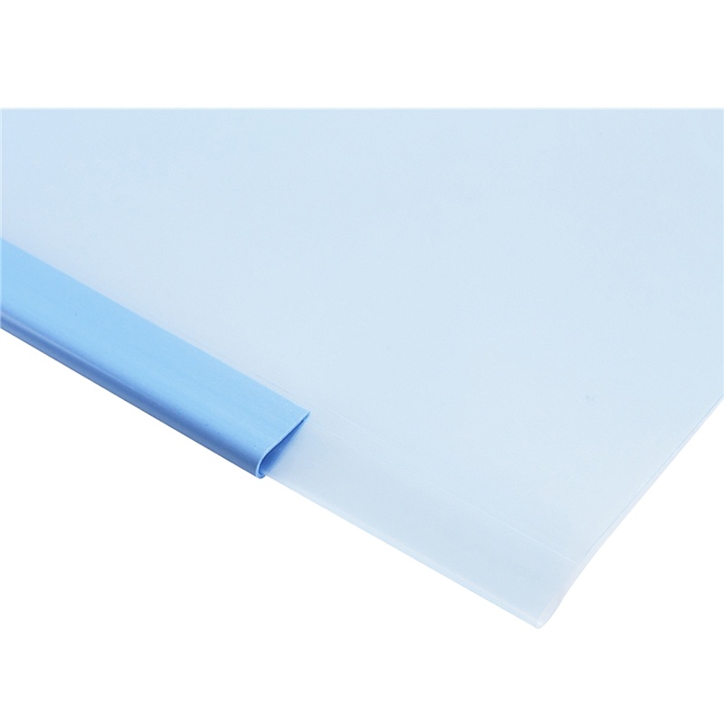 得力(deli) 5538 A4彩色抽杆夹 文件夹 拉杆夹 资料夹 10个装 透明色