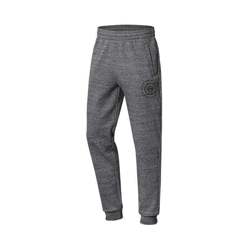 李宁 篮球系列 男款运动裤AKLM599保暖收口卫裤