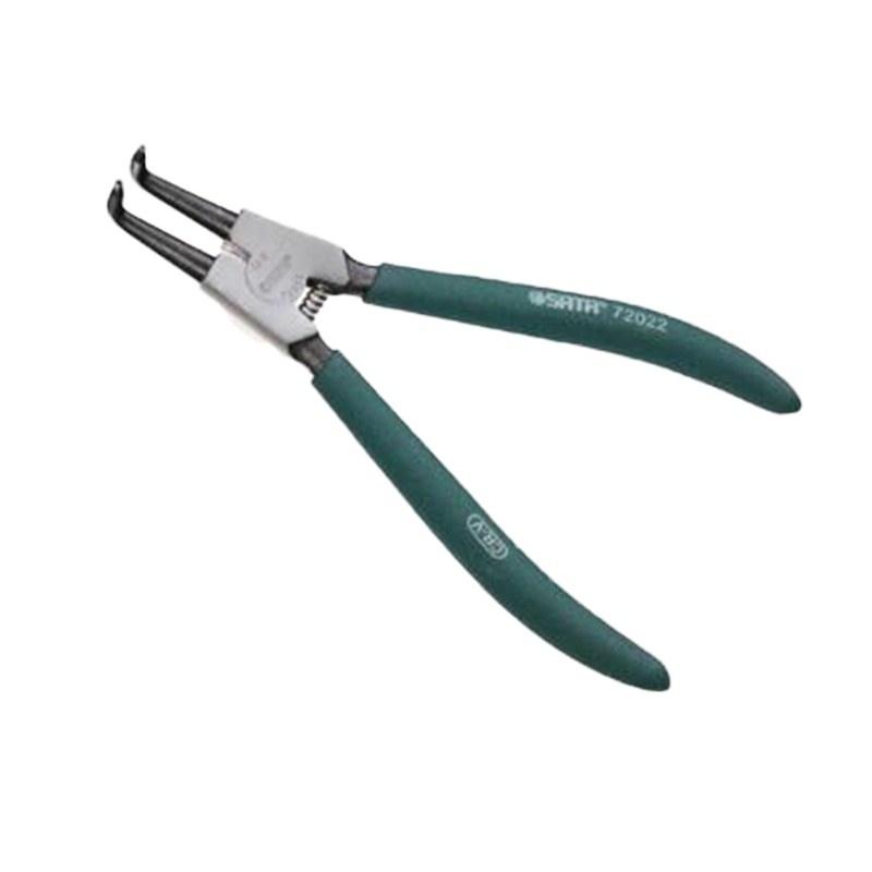 世达（SATA）德式轴用曲口卡簧钳7"72022 1把