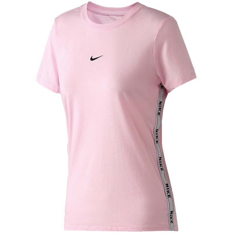 NIKE女装短袖T恤圆领套头舒适针织时尚休闲运动服AR5341-663