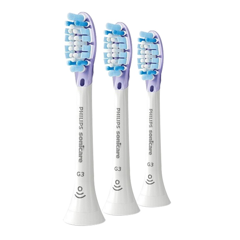 飞利浦(Philips)牙刷头 智臻护龈型 适配HX9924HX9954HX9903HX9901 白色HX9053/67