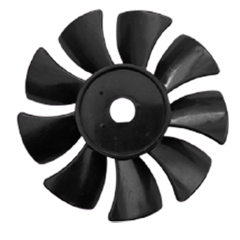 无油空压机电机散热风扇直连古达3P打气泵压缩机配件风叶防尘罩159 无油机大风扇_正反1对_