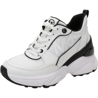 迈克·科尔斯 MICHAEL KORS MK女鞋 织物等多种面料内增高系带休闲运动鞋43T1MKFS2D