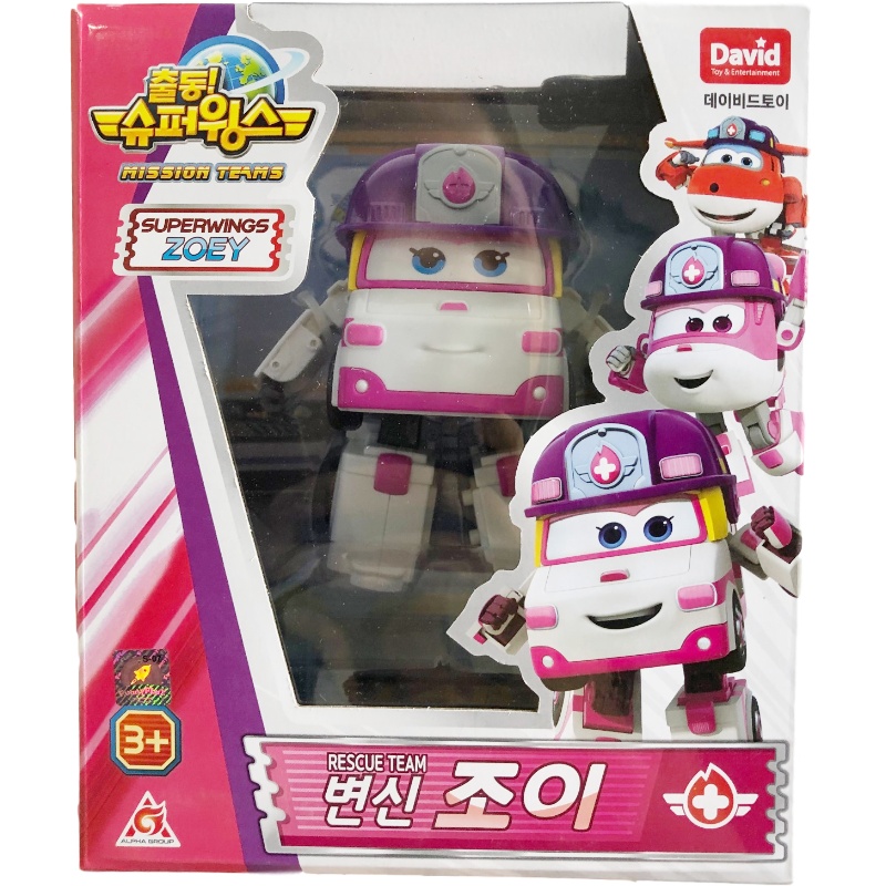 奥迪双钻(AULDEY)变形机器人-小柔730223特别版 超级飞侠玩具 正版授权 安全材质