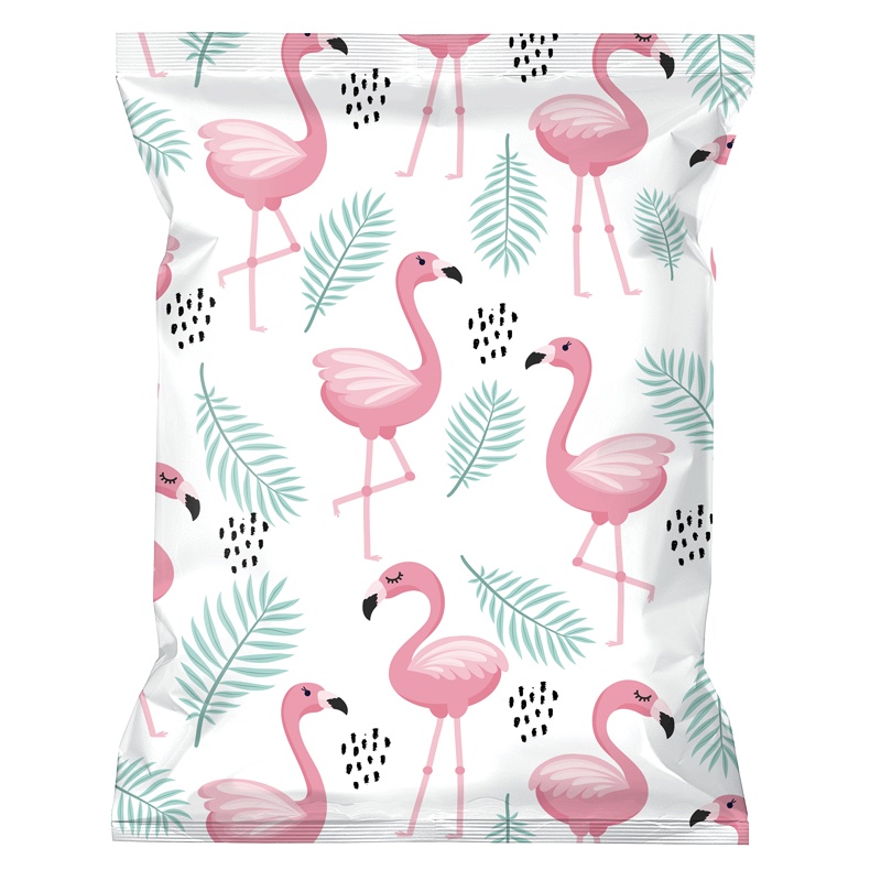 茶花抽真空压缩袋收纳袋衣物装被子加厚小号中号衣服大号棉被袋子 单个装