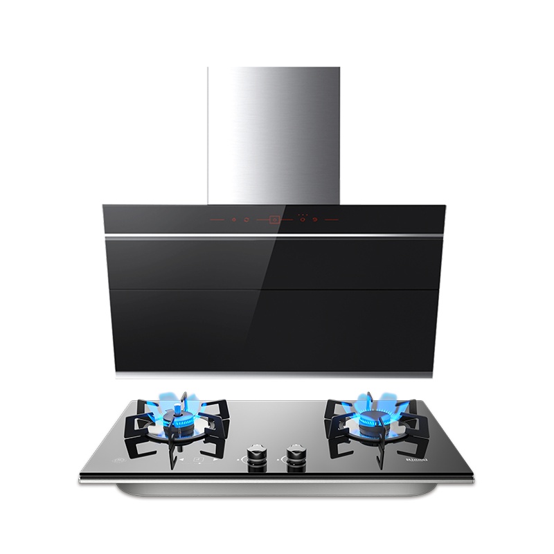 [新品推荐]Rinnai/林内 CXW-220-NMW21J侧吸抽油烟机+2WLGM 安芯防干烧燃气灶烟灶套装