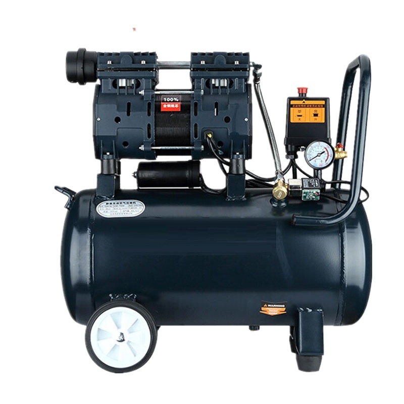 小型底噪音无油空压机
