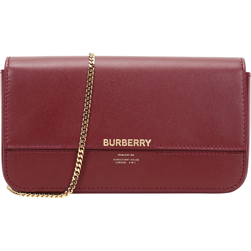 BURBERRY 博柏利 女款 牛皮手拿包单肩斜挎包 80305471