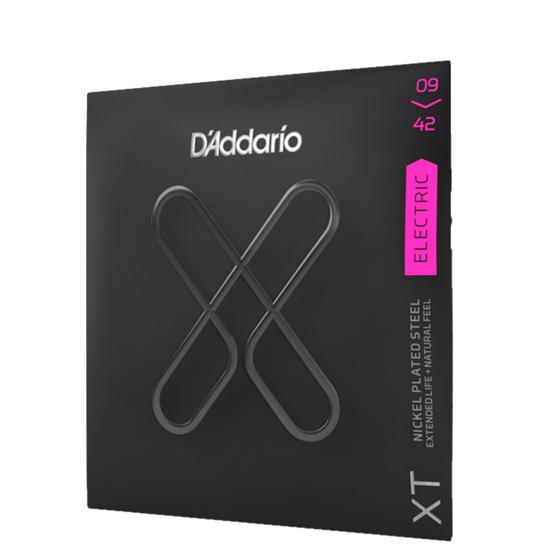 达达里奥(D'Addario)XTE0942 电吉他碳素钢弦 手感细款电吉他琴弦009-042美产原装进口