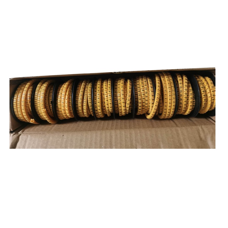 数字号码管 线号管记号管标识管网线标签管 0-9 1mm² 1套