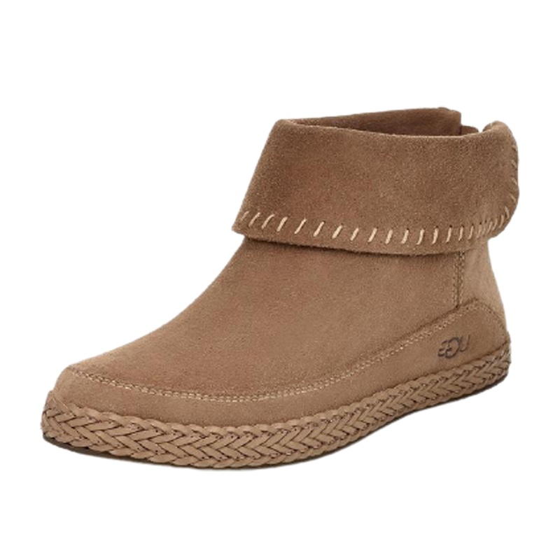 UGG 秋季女士靴子平底纯色休闲软帮鞋单鞋短靴 1104653