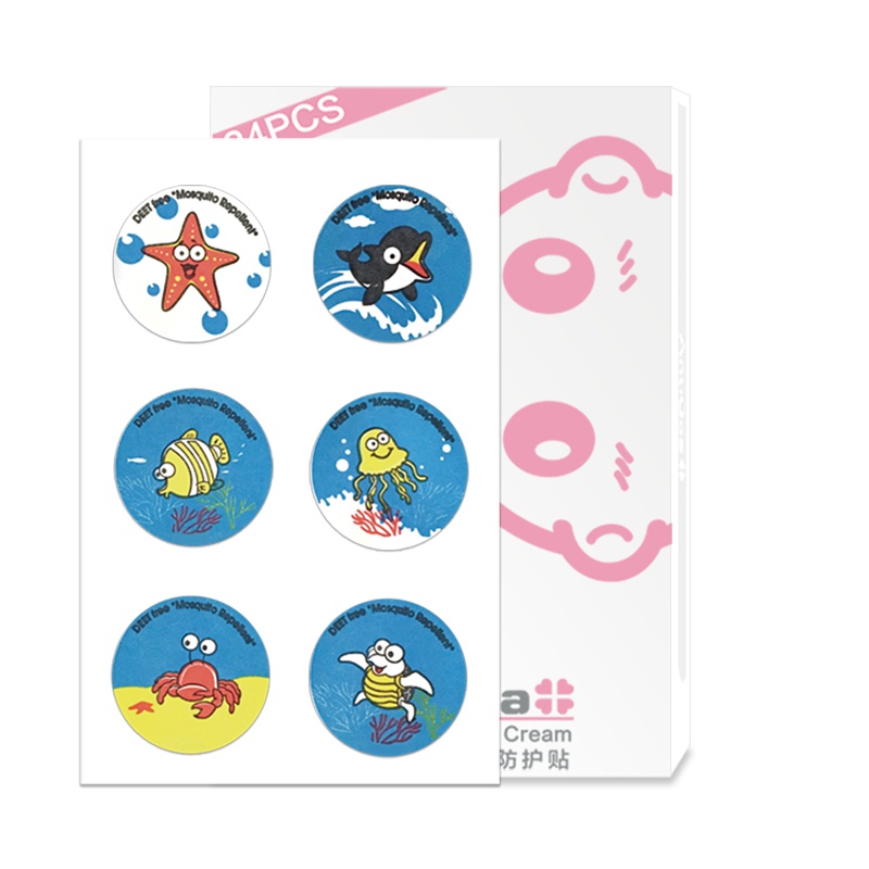 安尼宝/anliboa 宝宝驱蚊贴植物防蚊 婴儿蚊虫贴成人户外驱蚊神器