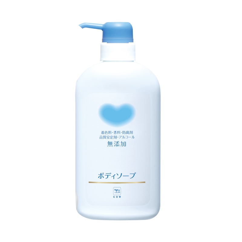 COW 牛乳石碱无添加沐浴露 550ml/瓶 滋润补水