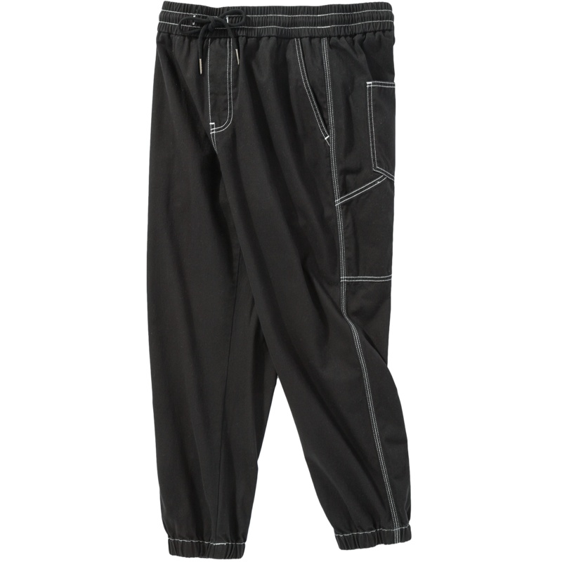 【满198减100预估价：50】森马裤子男夏季新款休闲裤男士潮牌工装裤束脚裤运动九分裤