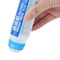 得力 液体胶水 125ml 普通实用性 商务/办公/家庭（无色）10支