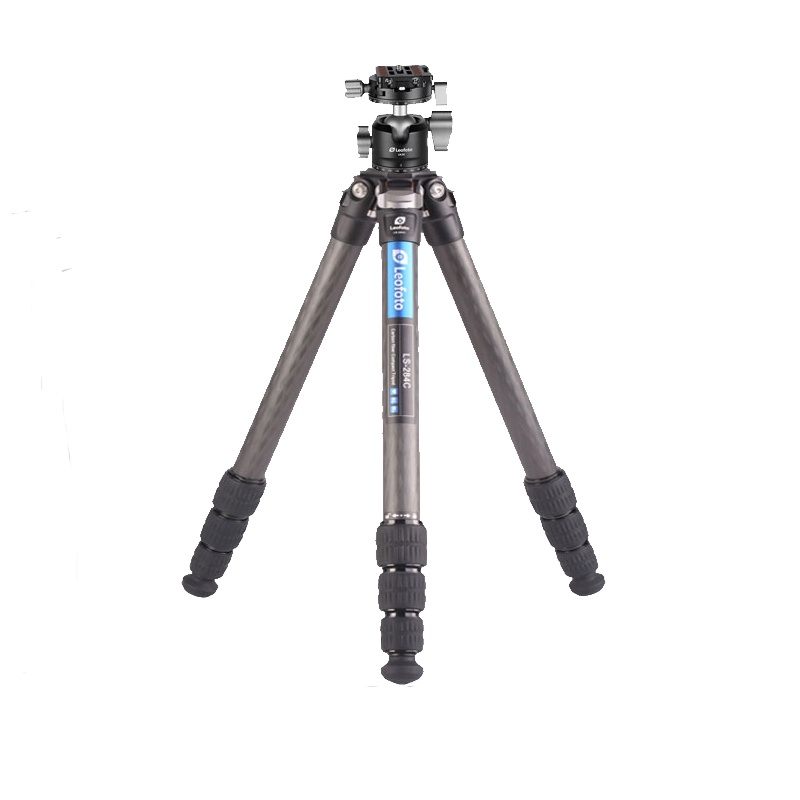 徕图 Leofoto LS-284C+LH30R 无中轴微单单反摄影摄像碳纤维三脚架 旅游便携紧凑